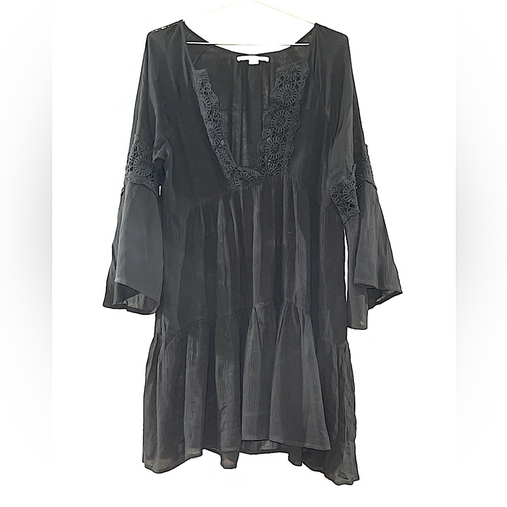 Lace Black Blouse